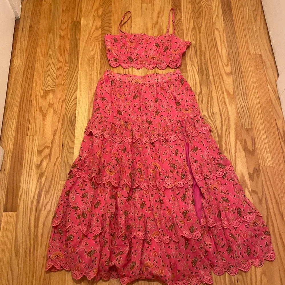 Nwt Caroline constas two piece skirt set - Picture 1 of 6
